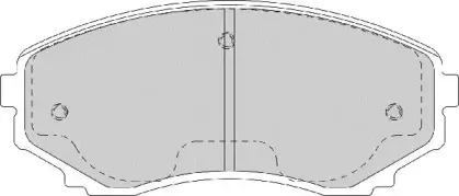 Комплект тормозных колодок, дисковый тормоз NECTO купить