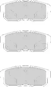 Комплект тормозных колодок, дисковый тормоз NECTO купить