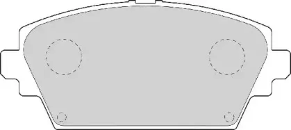 Комплект тормозных колодок, дисковый тормоз NECTO купить