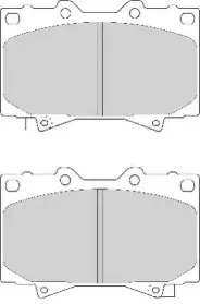 Комплект тормозных колодок, дисковый тормоз NECTO купить