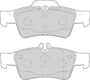 Комплект тормозных колодок, дисковый тормоз NECTO купить