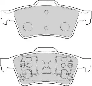 Комплект тормозных колодок, дисковый тормоз NECTO купить