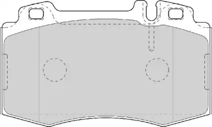 Комплект тормозных колодок, дисковый тормоз NECTO купить