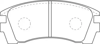 Комплект тормозных колодок, дисковый тормоз NECTO купить