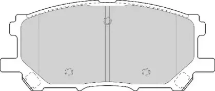 Комплект тормозных колодок, дисковый тормоз NECTO купить