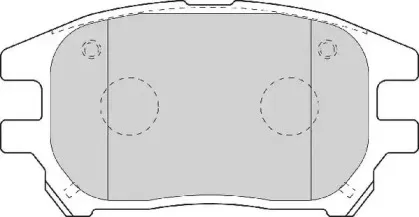 Комплект тормозных колодок, дисковый тормоз NECTO купить