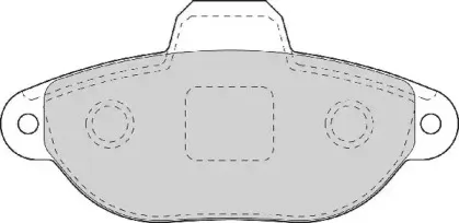 Комплект тормозных колодок, дисковый тормоз NECTO купить