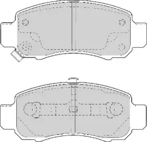 Комплект тормозных колодок, дисковый тормоз NECTO купить