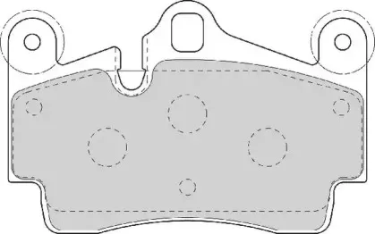 Комплект тормозных колодок, дисковый тормоз NECTO купить