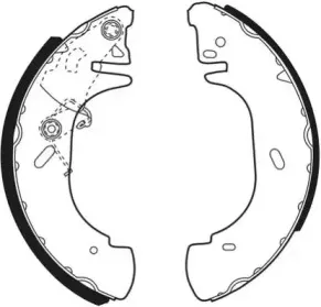 Комплект тормозных колодок NECTO купить
