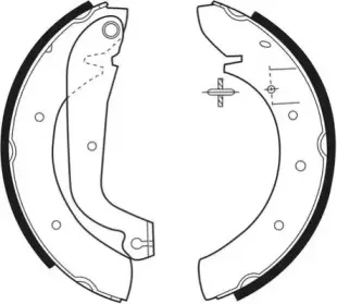 Комплект тормозных колодок NECTO купить