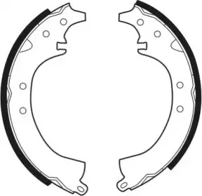 Комплект тормозных колодок NECTO купить