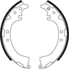 Комплект тормозных колодок NECTO купить