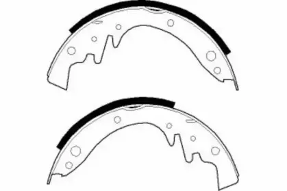 Комплект тормозных колодок NECTO купить