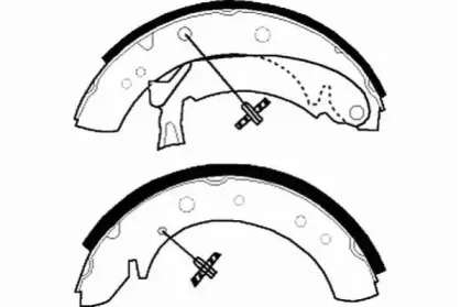 Комплект тормозных колодок NECTO купить