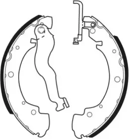 Комплект тормозных колодок NECTO купить