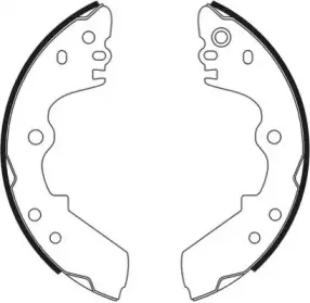 Комплект тормозных колодок NECTO купить