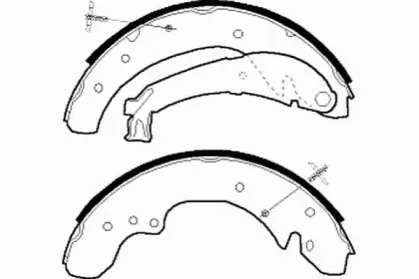 Комплект тормозных колодок NECTO купить