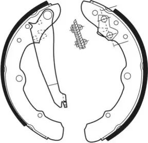 Комплект тормозных колодок NECTO купить