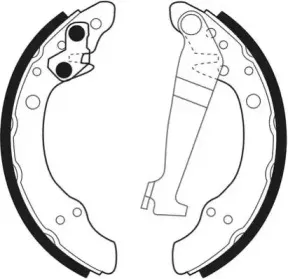 Комплект тормозных колодок NECTO купить