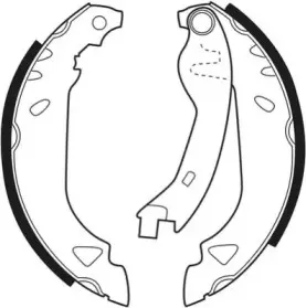 Комплект тормозных колодок NECTO купить