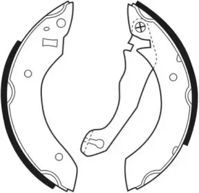 Комплект тормозных колодок NECTO купить