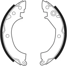 Комплект тормозных колодок NECTO купить