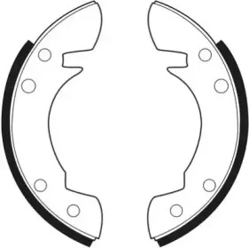 Комплект тормозных колодок NECTO купить