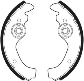 Комплект тормозных колодок NECTO купить