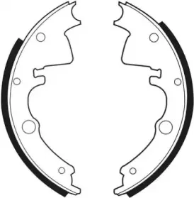 Комплект тормозных колодок NECTO купить