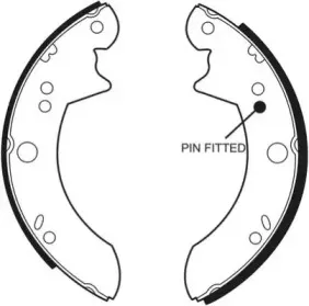 Комплект тормозных колодок NECTO купить