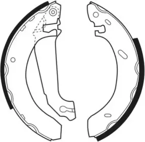 Комплект тормозных колодок NECTO купить