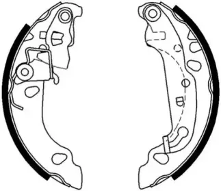 Комплект тормозных колодок NECTO купить