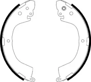 Комплект тормозных колодок NECTO купить