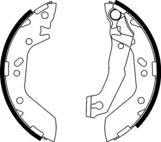Комплект тормозных колодок NECTO купить