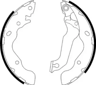 Комплект тормозных колодок NECTO купить