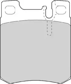 Комплект тормозных колодок, дисковый тормоз NECTO купить