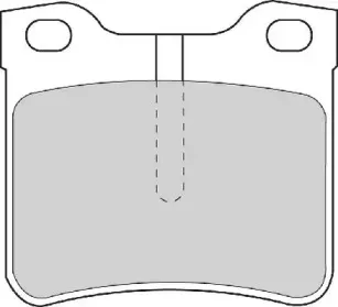 Комплект тормозных колодок, дисковый тормоз NECTO купить