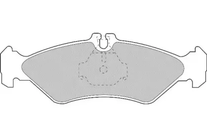 Комплект тормозных колодок, дисковый тормоз NECTO купить