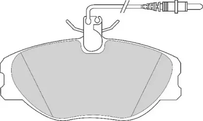 Комплект тормозных колодок, дисковый тормоз NECTO купить