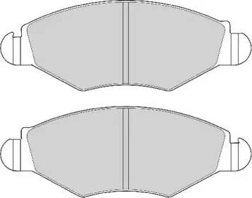 Комплект тормозных колодок, дисковый тормоз NECTO купить