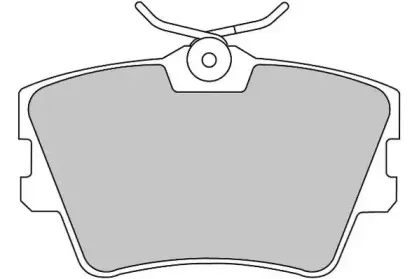 Комплект тормозных колодок, дисковый тормоз NECTO купить