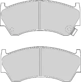 Комплект тормозных колодок, дисковый тормоз NECTO купить