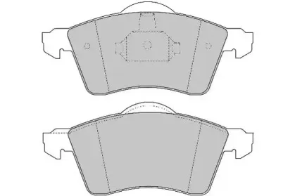 Комплект тормозных колодок, дисковый тормоз NECTO купить