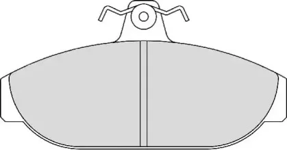 Комплект тормозных колодок, дисковый тормоз NECTO купить