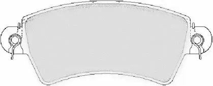 Комплект тормозных колодок, дисковый тормоз NECTO купить