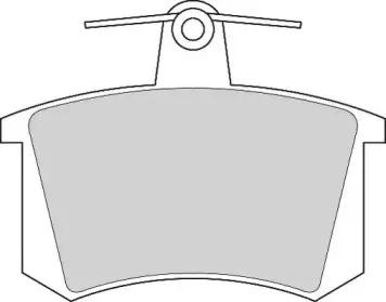 Комплект тормозных колодок, дисковый тормоз NECTO купить
