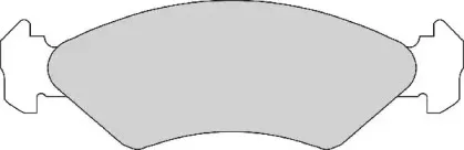 Комплект тормозных колодок, дисковый тормоз NECTO купить