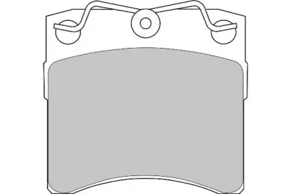 Комплект тормозных колодок, дисковый тормоз NECTO купить