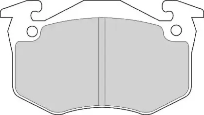 Комплект тормозных колодок, дисковый тормоз NECTO купить